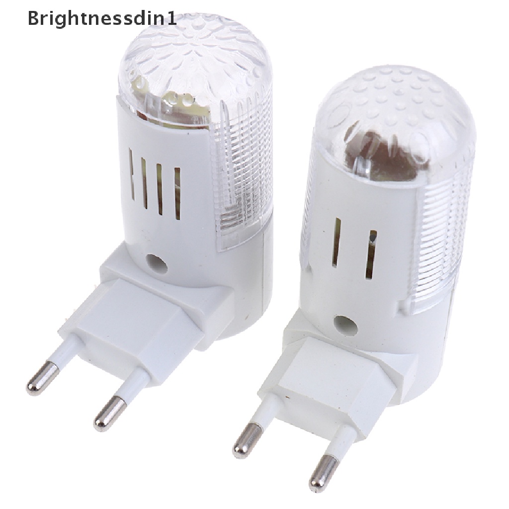 [Brightnessdin1] 2pcs Lampu Darurat Lampu Dinding Rumah Lighg Lampu Malam LED EU Plug Butik