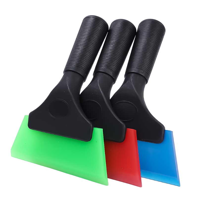 Car Squeegee Window Tints Bungkus Plastik Kaca Air Wiper Film Scraper Squeegee Non-Slip Handle Rumah Tangga Alat Pembersih Otomatis