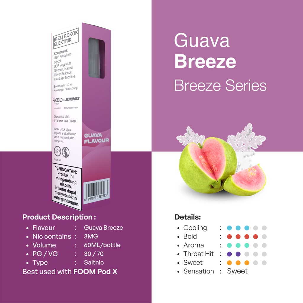 FLOOID BREEZE SERIES - Guava FB