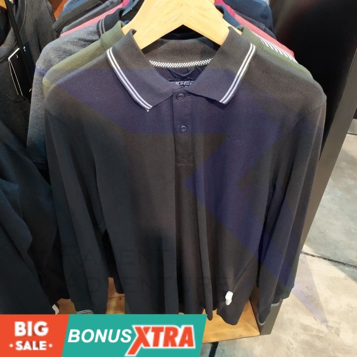 Kaos Polo EIGER1989 X Hard Road Shirt Black Hitam 91000 5582 Original KEREN AWET