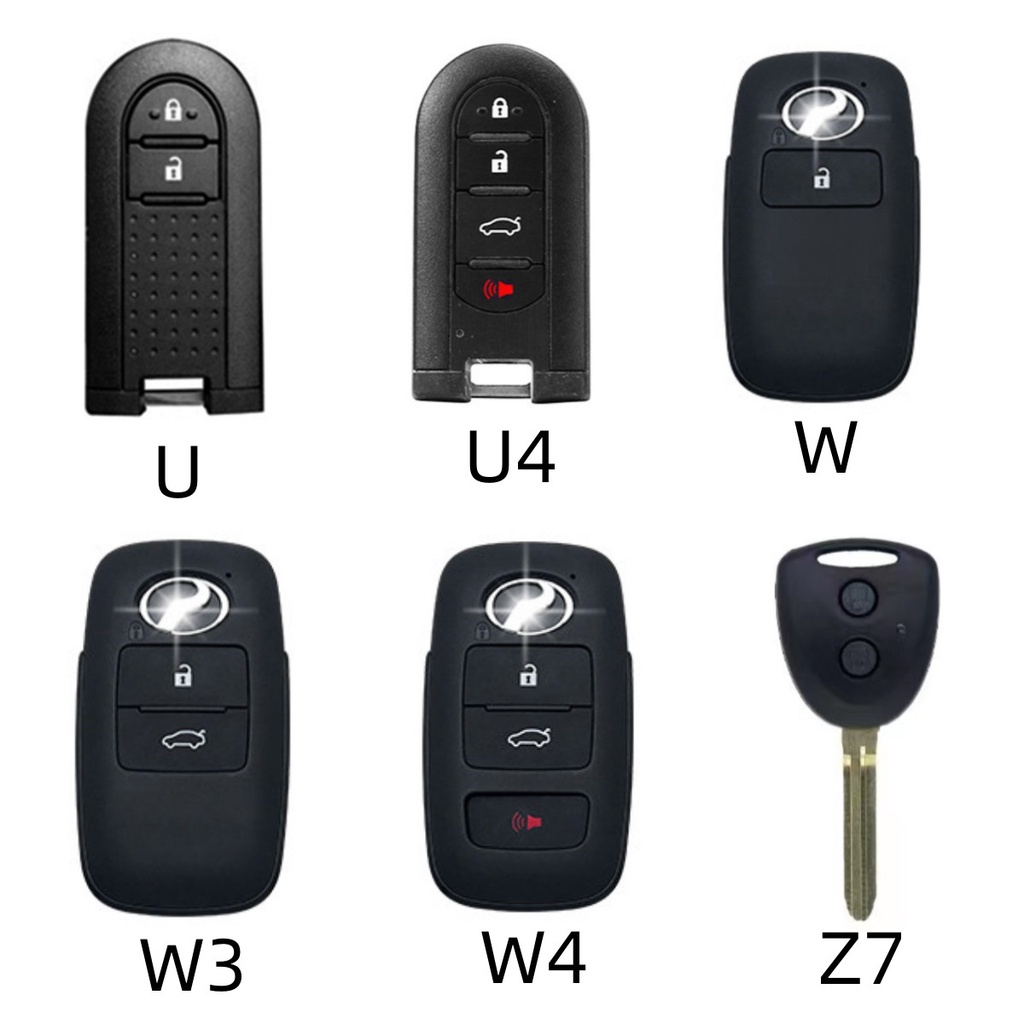 For toyota Veloz rush Innova Yaris Raize Bezza / MYVI / Aruz Keyless Remote Car Key leather Cover Case