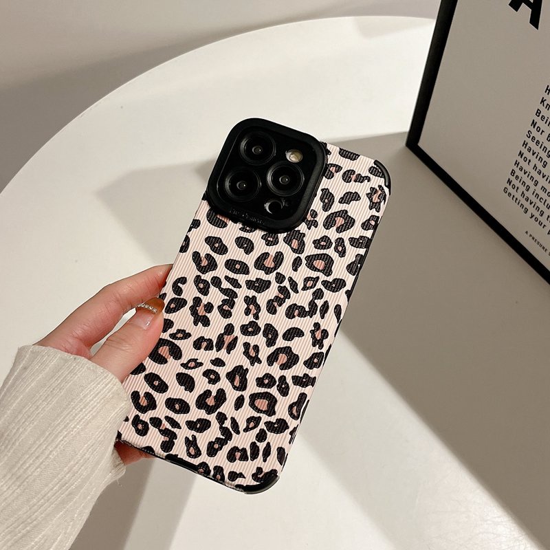 Classic Leopard Print Soft Case HP VIVO V9 Y11 Y12i Y12 Y15 Y17 Y12S Y20 Y20i Y20S Y19 Y93 Y91C S1 V15 Pro Y50 Y30 Y30i V20 Z1 Pro Y52S Y31S V5 V5S V21 V23 5G Y83 FTD Stripe Casing