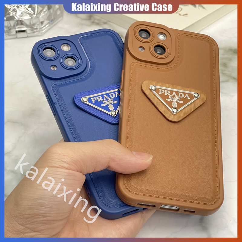 IPHONE Casing Ponsel Bentuk Prada Untuk Iphone14 Pro Max13 12 11 ProMax Xs Max Xr X Xs Casing Soft Back Cover