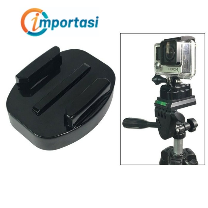 Tripod Adapter Base Mount Quick Release Bracket Gopro Brica Bcam Ezviz