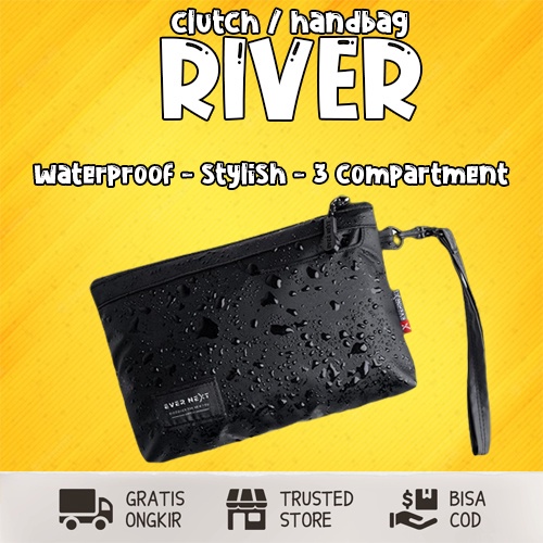 Clutch Tas Tangan Pria Handbag Tas Tenteng Tas Pouch Waterproof Anti Hair Tas Premium Hand Bag Tas G