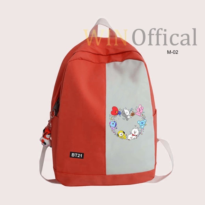 Tas Sekolah Anak Perempuan Bts bt 21 Sd Smp Sma Wanita Cewek Murah Win