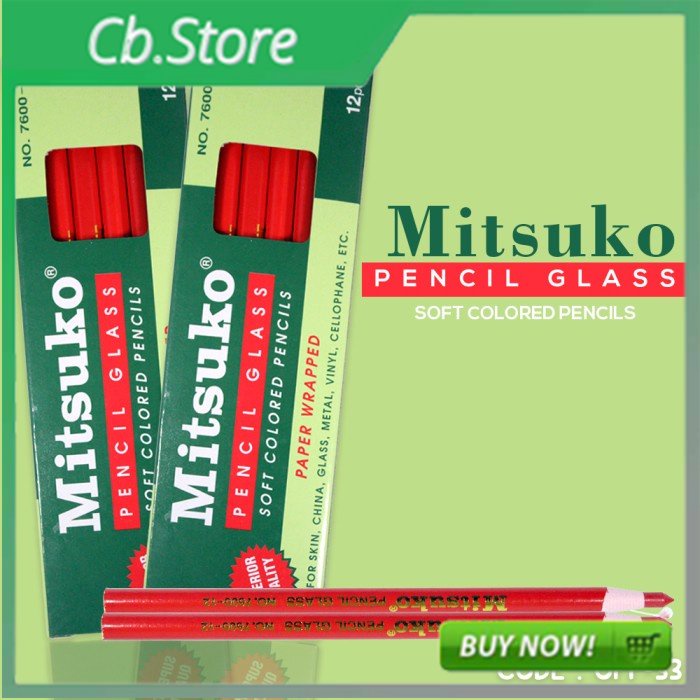 

MITSUKO PENCIL GLASS DERMATOGRAPH EMPUK HARGA 1 PCS (OFF-33) Best Seller