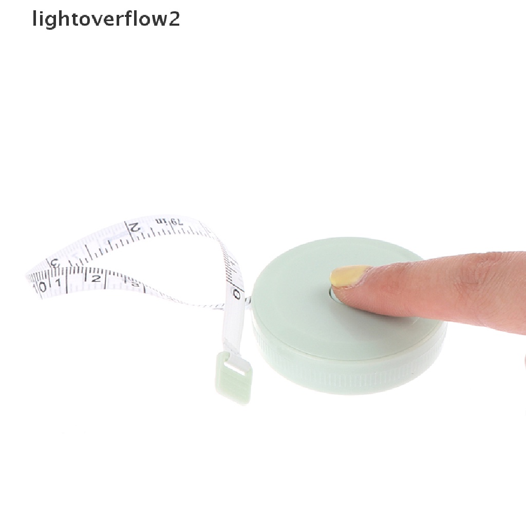 [lightoverflow2] 1pc 2m Tape Measures Portable Retractable Ruler Penggaris Tinggi Badan Anak Roll Tape [ID]