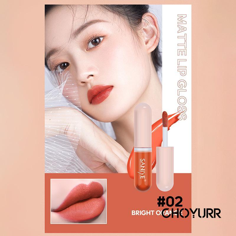 【COD】Lip Tint Mini Kapsul Capsule Lipstick Liquid Lipstik Matte 5 Warna Tahan Lama Waterproof -CH