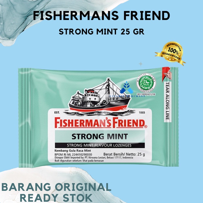 

FISHERMENS FRIEND STRONG MINT HIJAU 25 GR - PERMEN