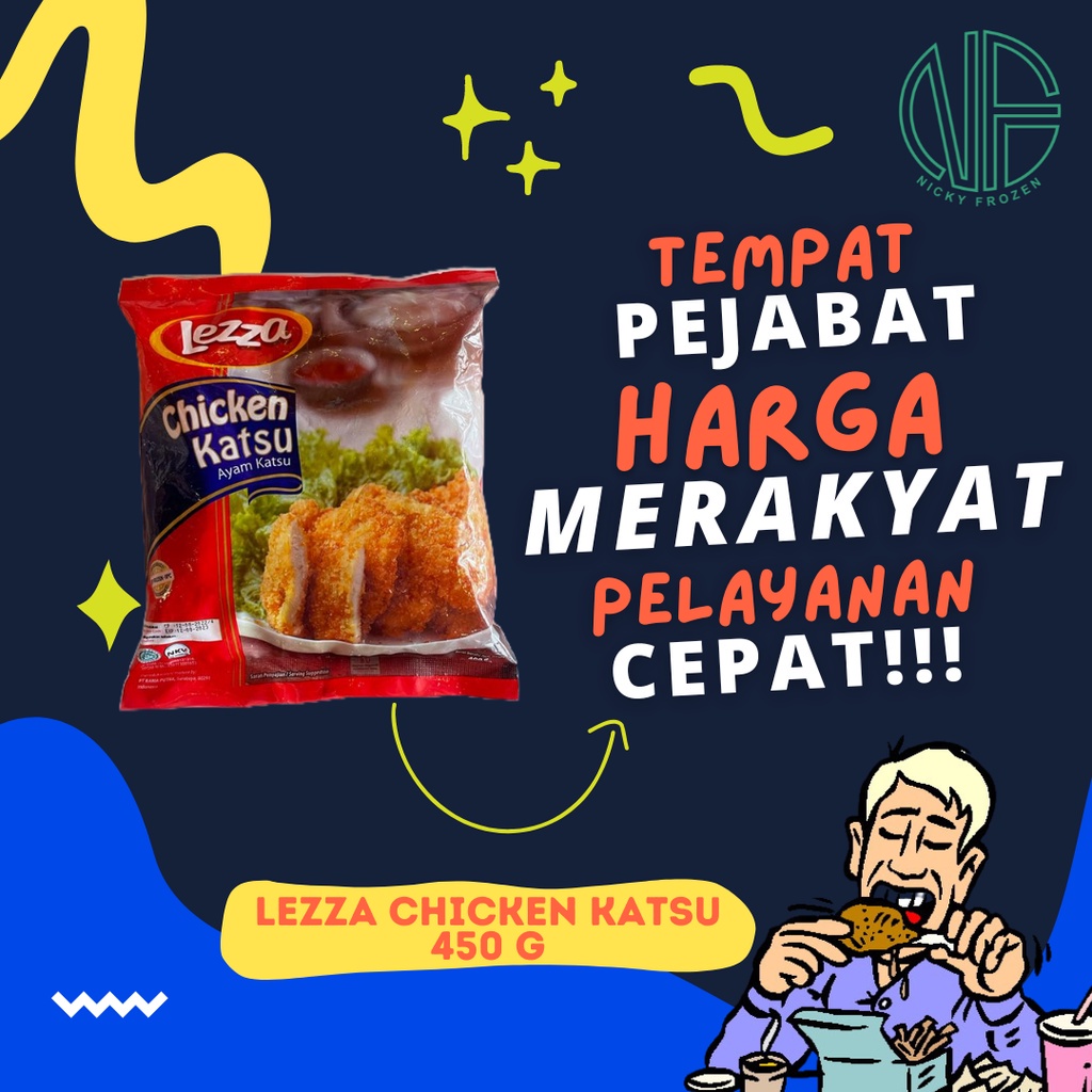 

LEZZA CHICKEN KATSU 400 G