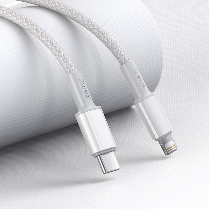 BASEUS Kabel High Density Braided Fast Charging Cable C to iP 2M 1M - CATLGD