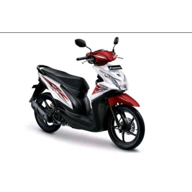 Striping Stiker sticker lis body honda beat fi esp 2015 2016 putih merah