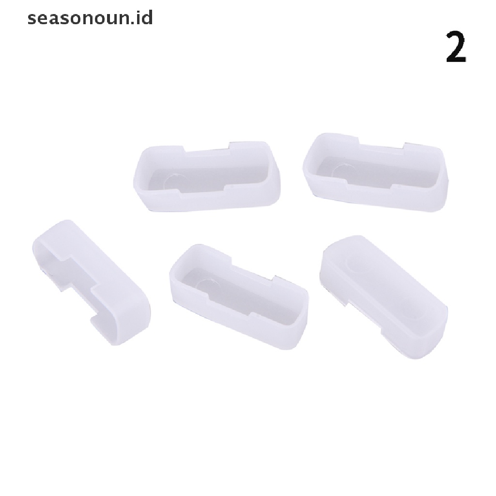 Seasonoun 5pcs Cover Pelindung Penutup Karet Tutup Debu Untuk Komputer DVI Konektor.