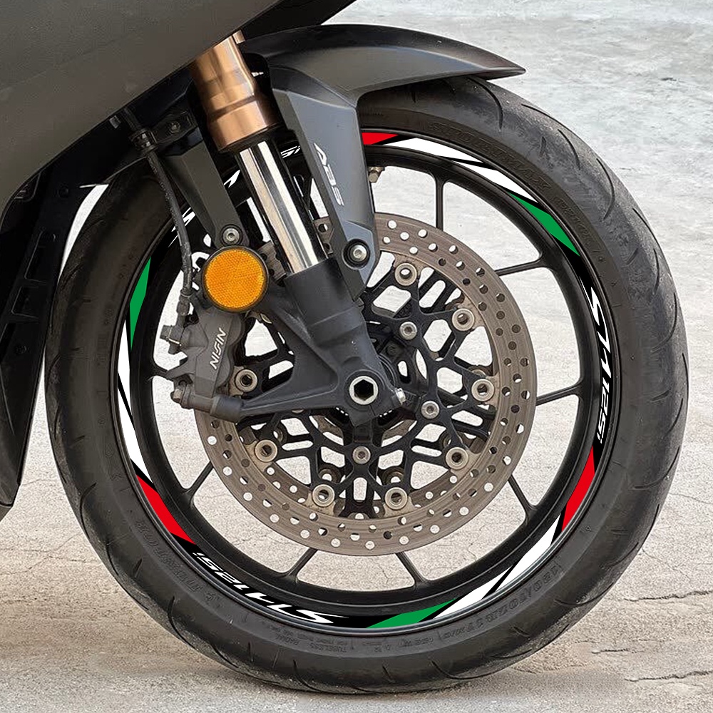 Motor HONDA SH125i Wheel Hub Sticker 16'inci Rim Stripe SH 125i Reflektif Stiker Lyberpunk2077 Lyberpunk 2077 Modifikasi Aksesoris
