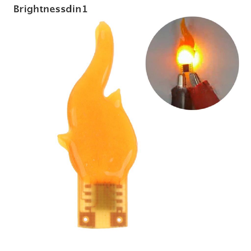 [Brightnessdin1] 3v Led Cob Flash s Fleksibel Filamen 2200K Dioda Lampu Dekorasi Bohlam Aksesoris Diy Cahaya Bagian Butik