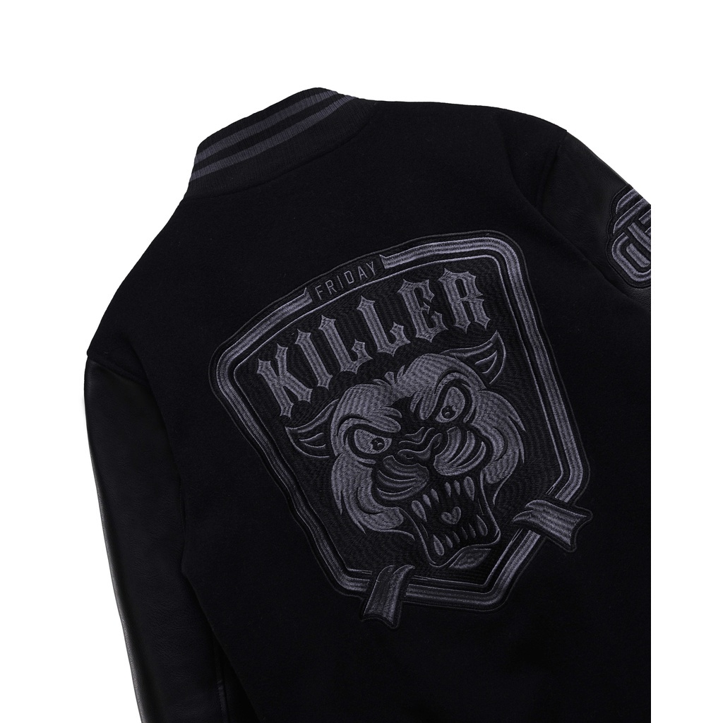 JAKET VARSITY FRIDAY KILLER | BIG F BLACK