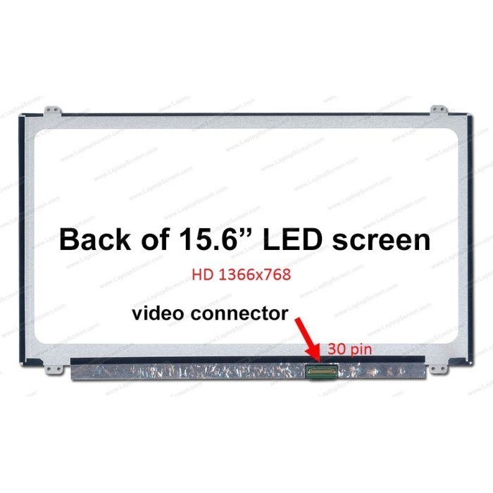LCD LED Asus 15.6 Slim 30 pin X540 X540Y X540S X555BA X555BP X555DA