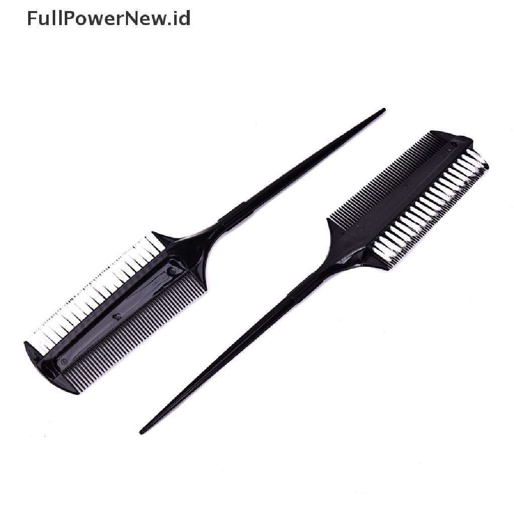 POWER Professional Hairdressing Double Side Ting Combs Hair Color Brush Hair Tools ID