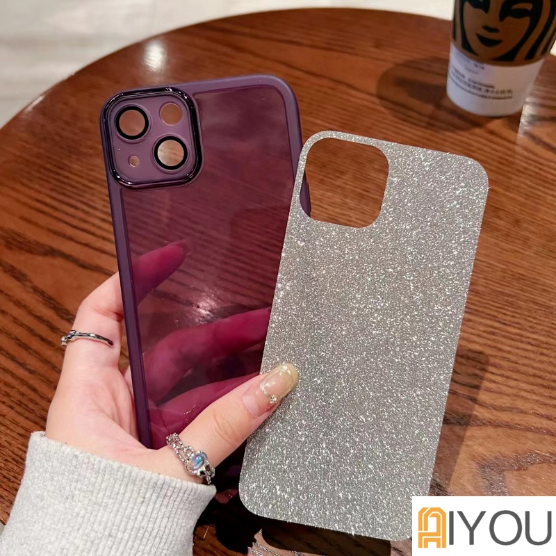 IPHONE Casing Glitter Bening Untuk Iphone14 13 Pro Max12 Mini 11 13Pro 12Pro 11Pro X XS XR 8plus SE 2020 iPhone13 Aksesoris Cover Ponsel