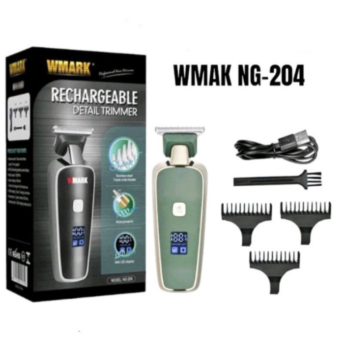 Wmark ng 204 mesin cukur penipis wmark 204 detailer trimmer