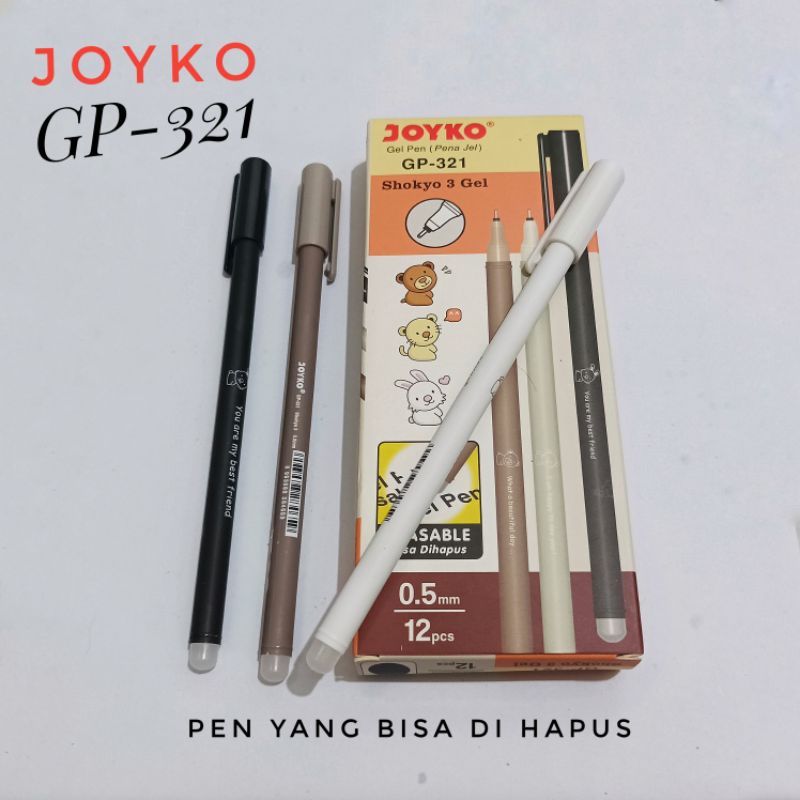 

Pulpen Hapus Joyko GP-321 Shokyo 3 Gel(Harga 1pcs)