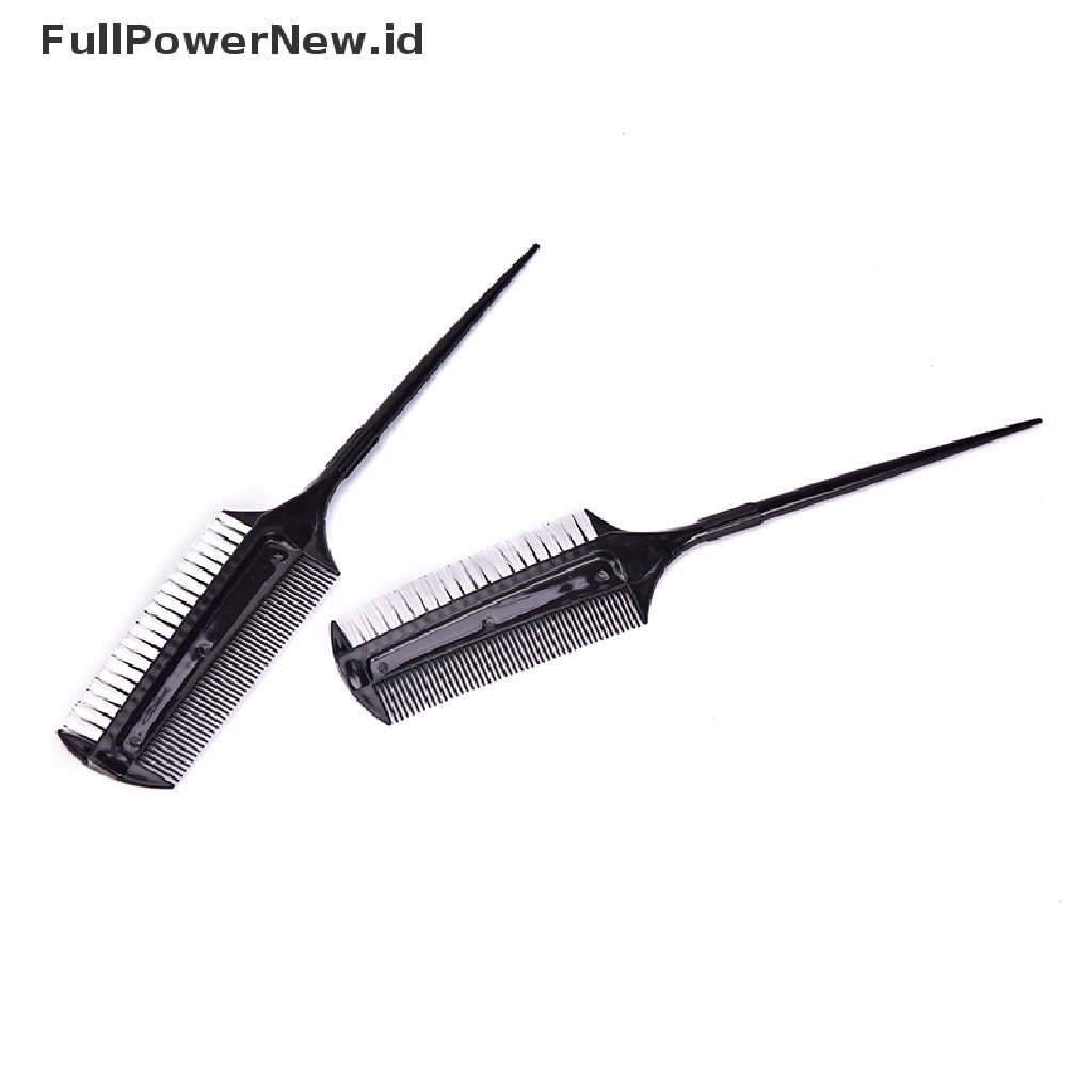 POWER Professional Hairdressing Double Side Ting Combs Hair Color Brush Hair Tools ID