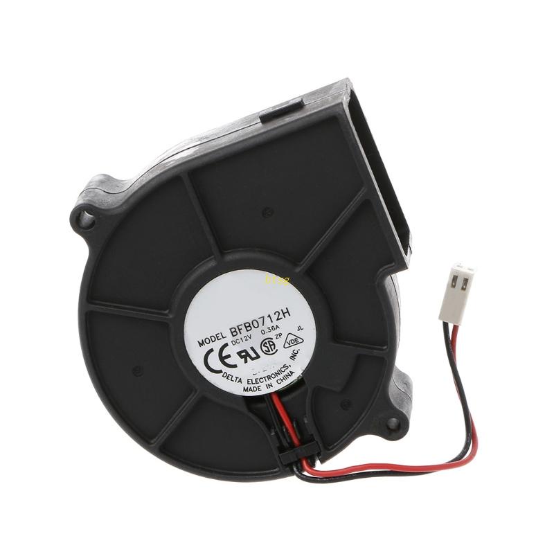 Bt Original Centrifugal Cooling Fan Untuk Delta BFB0712H 7530kipas Blower Proyektor DC 12V 0.36A