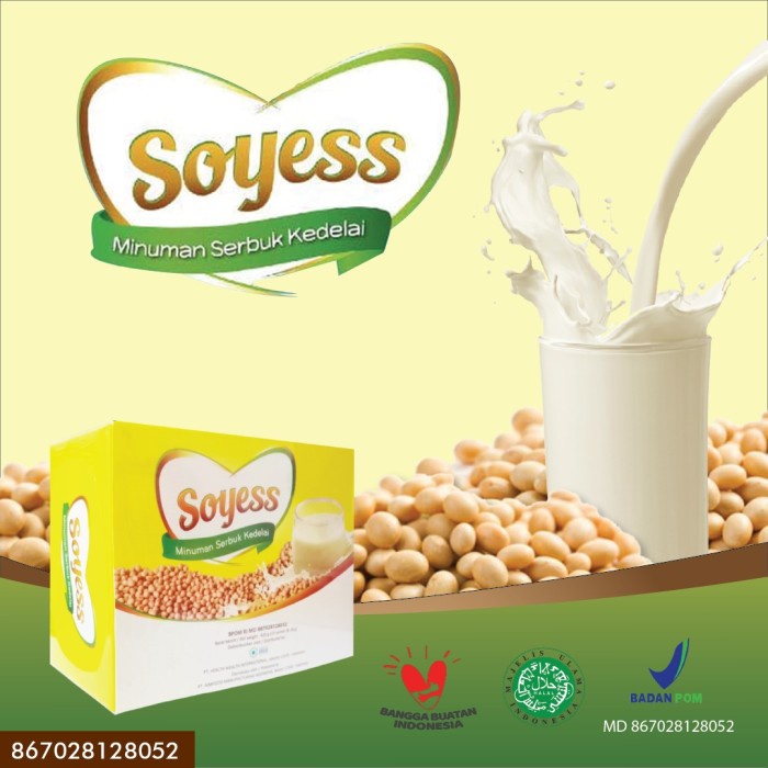 

SUSU KEDELAI bubuk isi 15 saset pengganti susu sapi minuman kesehatan Best Seller