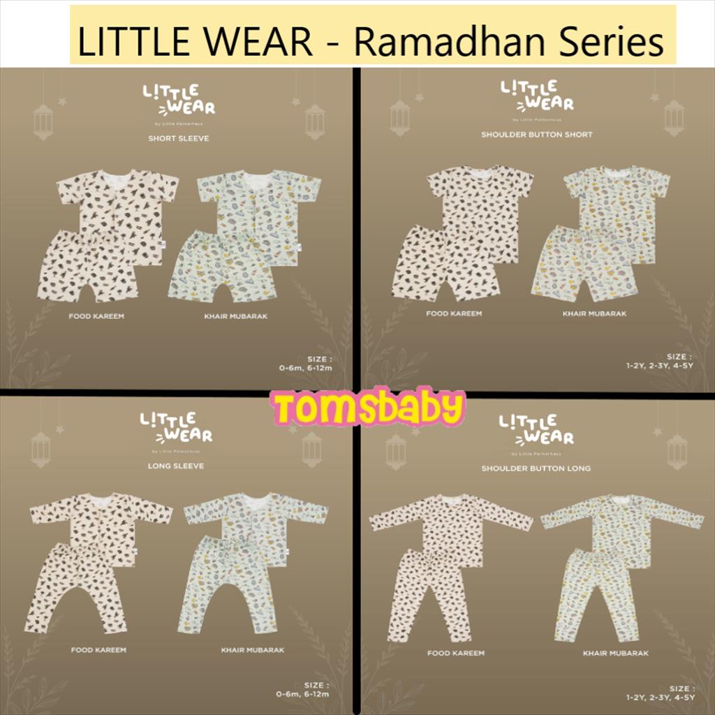 [TOMS] LITTLE PALMERHAUS (1pcs) Little Wear Ramadhan Collection Terbaru / Stelan Anak Pendek dan Panjang