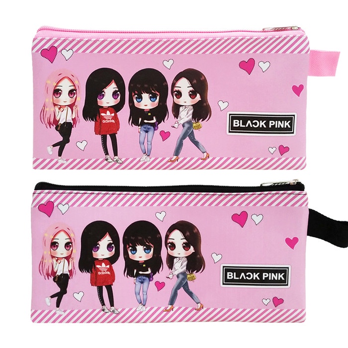 

Mini Case Black Pink Tempat Pensil Anak Karakter Souvenir Ultah - BLACKPINK BLACK