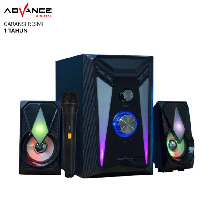 Advance M15BT Speaker Bluetooth Aktif with Microphone Karaoke