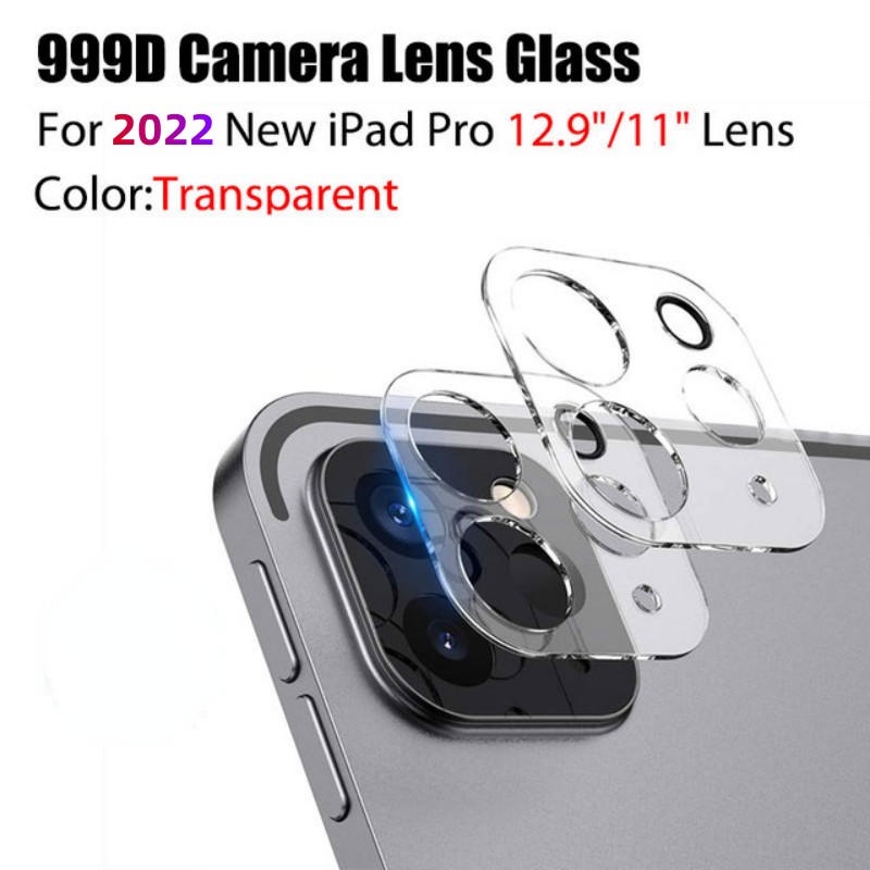 Lens Tempered Glass Protector Untuk 2022 ipad Pro 11 12.9 Back Full Cover Pelindung Lensa Kamera Untuk ipad 10.9 2022 Air5 4 Mini 6 Film