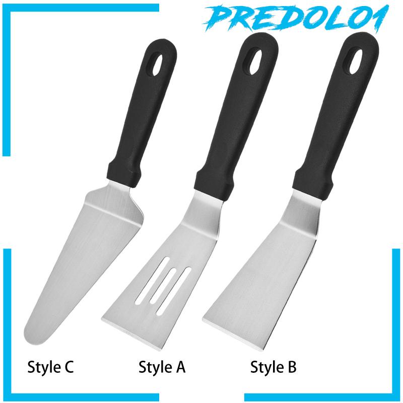 [Predolo1] Pie Server Spatula Sekop Pizza Gagang Non Slip Alat Baking Untuk Dessert