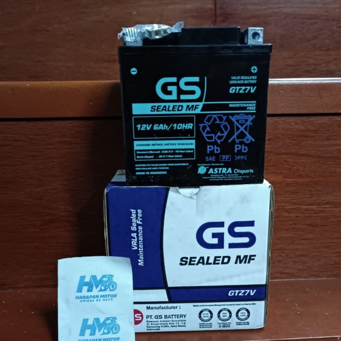 Aki Kering GTZ7V Aki Nmax GS Astra GSMF-GTZ-7V