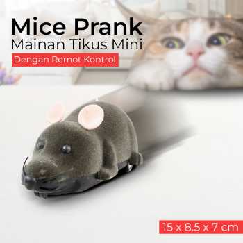 [KMZ] Mice Prank Mainan Tikus Mini Dengan Remot Kontrol