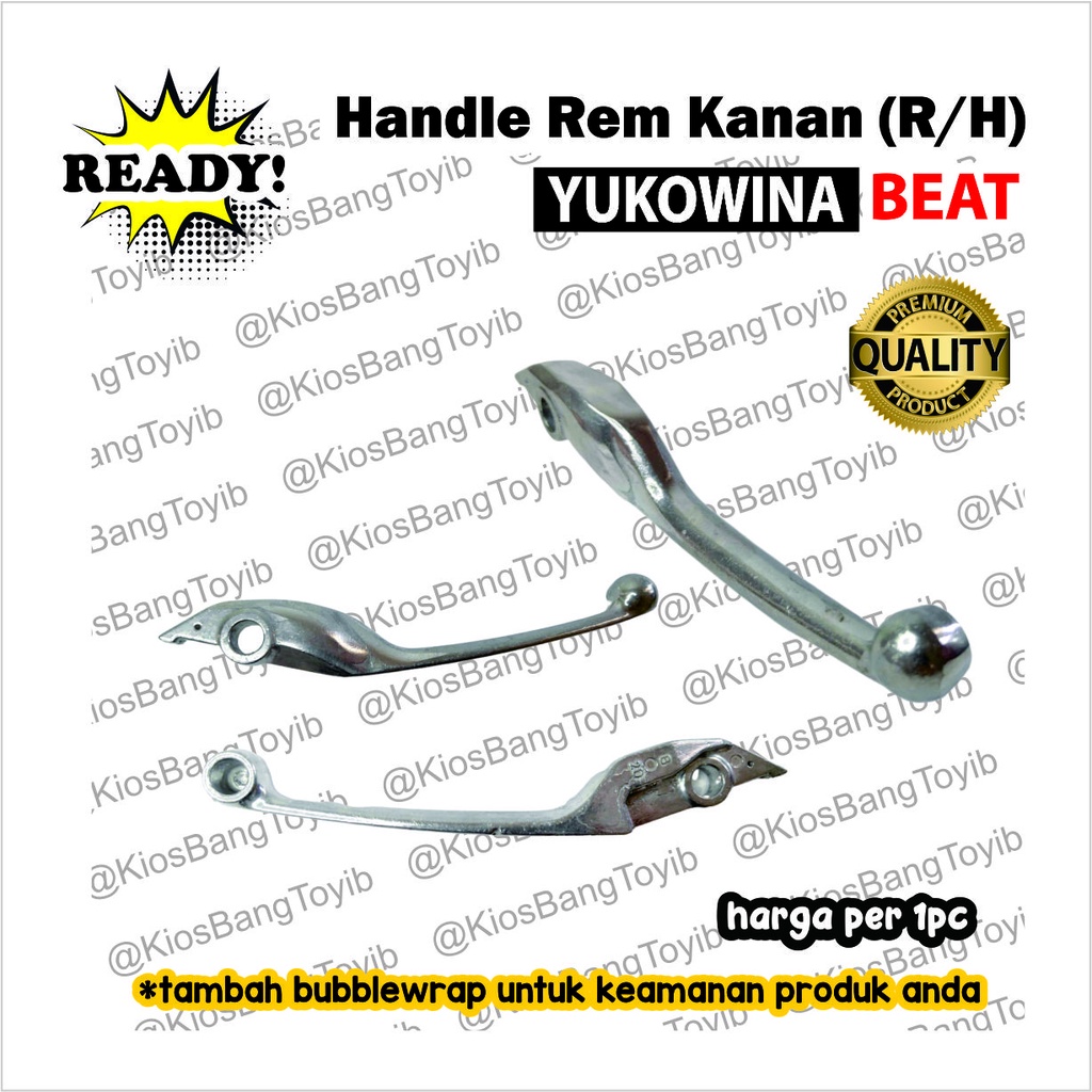 Handle Handel Tuas Rem Kanan (R/H) Silver Honda BEAT FI VARIO 125 150