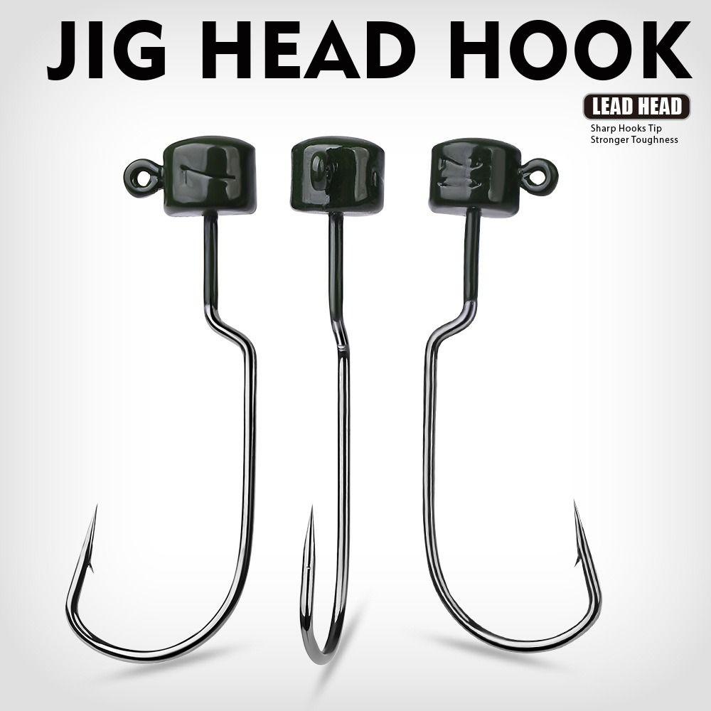 Hook Kepala jig Nanas 3.5g 5.0g 7.0g jig lead Head Kepala Berlubang Awet