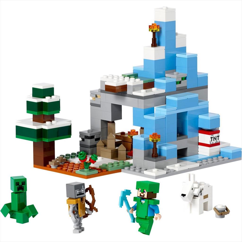 LEGO Minecraft 21243 The Frozen Peaks