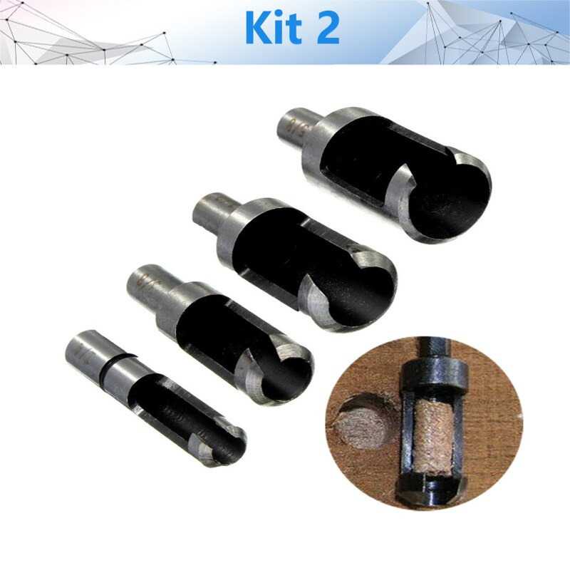 (BISA COD) FTIHSHP NEWONE Mata Bor Hole Punch Drill Bit Sleeve Type 6-16mm 4PCS - HL-120701