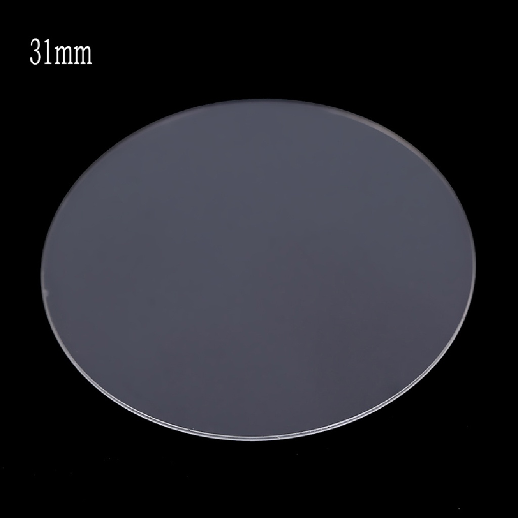 Prt 1pc Pelindung Layar tempered glass Untuk 30.31.34.35.36/38mm round watch face PRT