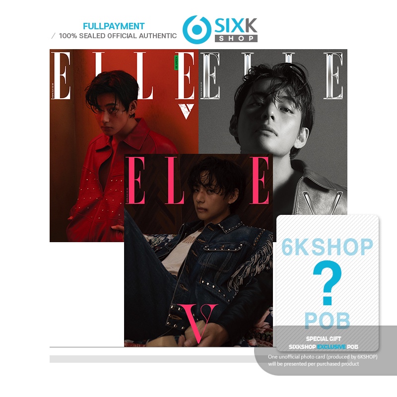 ELLE MAGAZINE - BTS V COVER_APR issue 2023 (with translation)_TXT pictorial