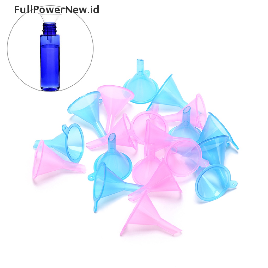 Power 10pcs Plastik Kecil Untuk Botol diffuser Corong Minyak mini labs ID