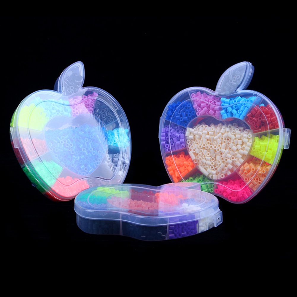 1pcs Portabel Apple Kapasitas Besar Tablet Dispenser Pill Box/Wadah Pil Perjalanan Tahan Lembab Luar Ruangan Mingguan/Dispenser Obat Kupu-Kupu Tembus Cahaya