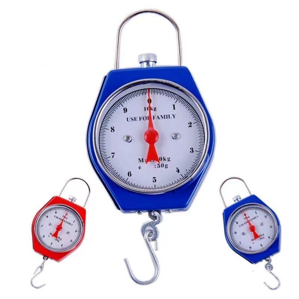 Timbangan Koper Dial Digital Nanas Keseimbangan Berat Presisi Tinggi Handheld Spring Balance Hook Scale