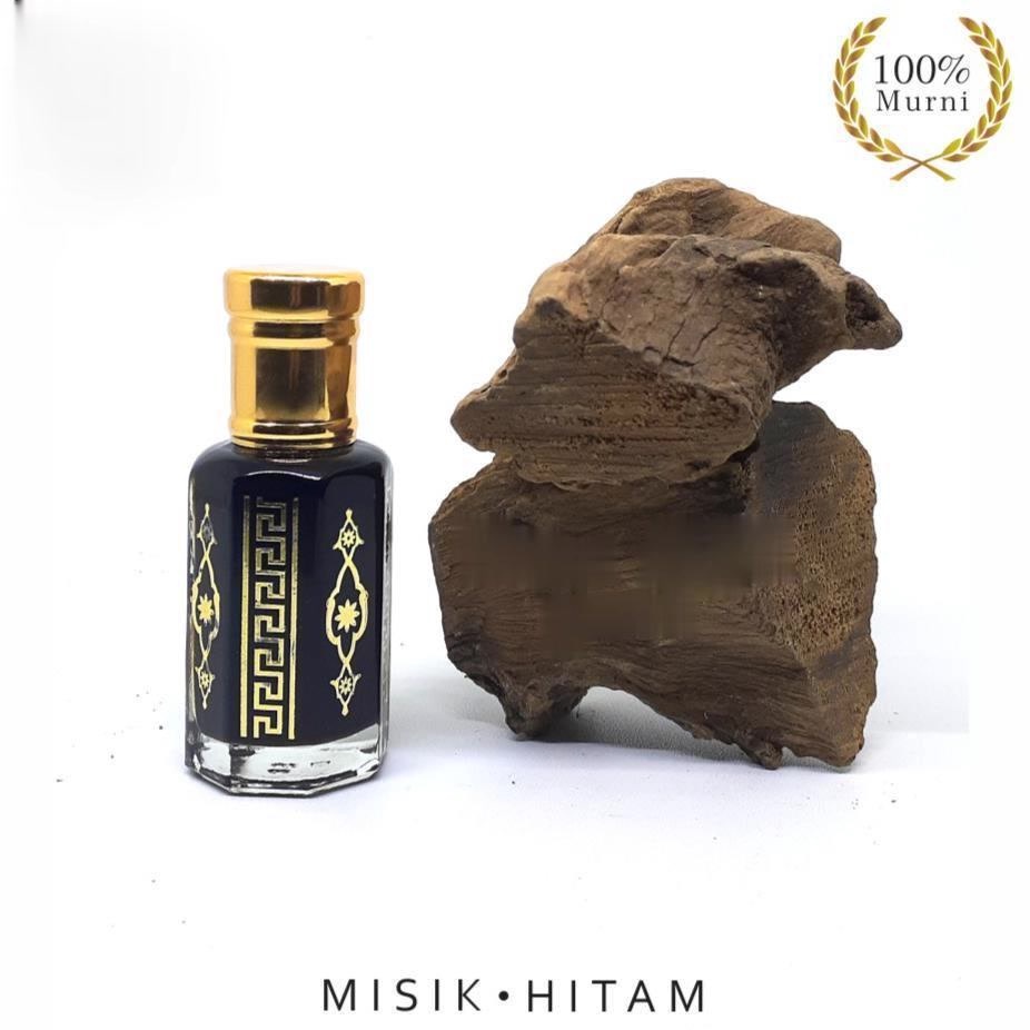 Bibit Parfum Misik Hitam 12ml Non Alkohol - Bibit Minyak Wangi Misik Hitam - Bibit Biang Parfume Mis
