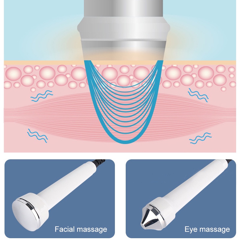 7 in1 Multiple Detox Alat Facial Basic Ultrasonic HF High Frequency Alat Facial Basic Vacum Spray Spot Removal acne Beauty alat Peralatan kecantikan salon kecantikan maju