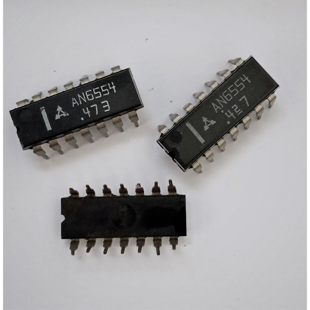 IC AN6554 Quadruple Operational Amplifier Dengan Phase Compensation Circuit