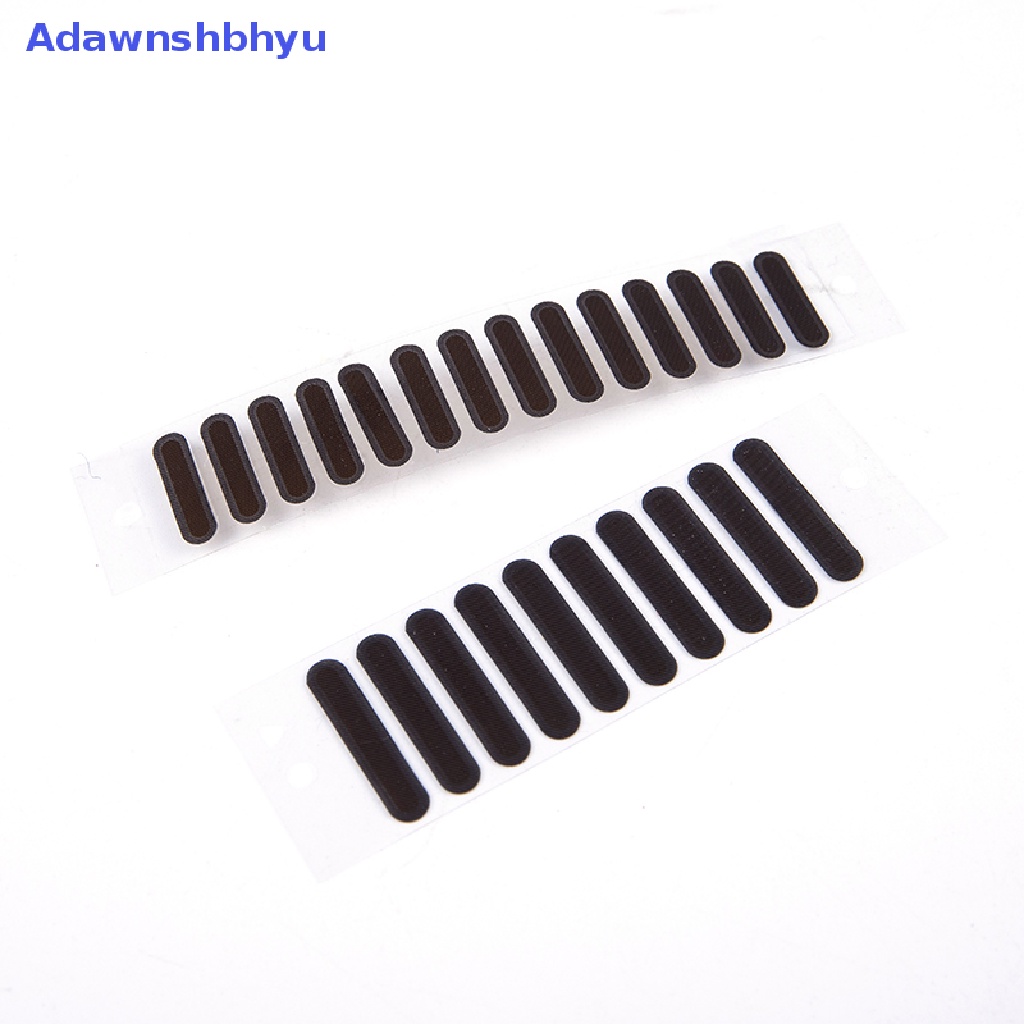 Adhyu 24pcs Speaker Ponsel Universal Tahan Debu Stiker Lubang Suara Dustproof Net ID