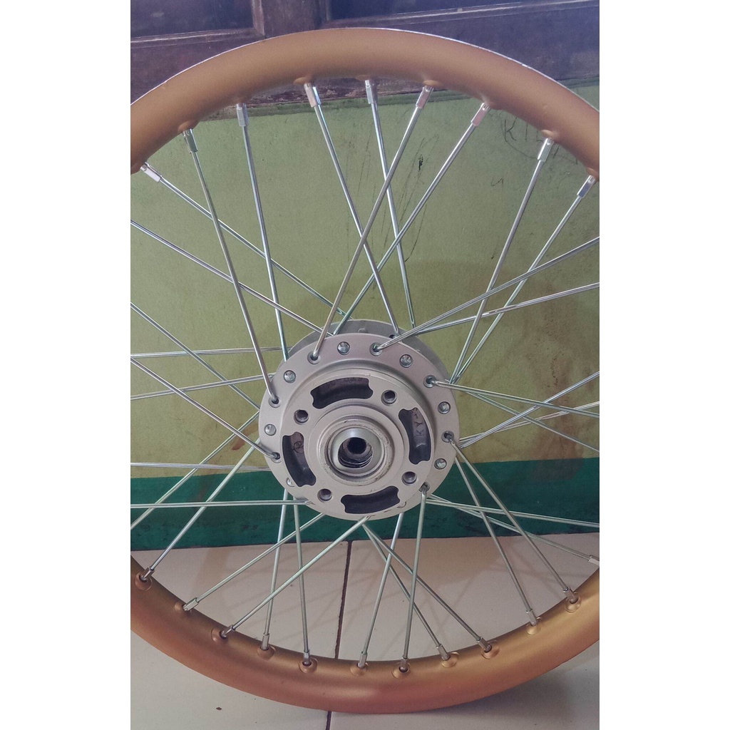 velg pelek jari-jari pariasi depan YAMAHA JUPITER Z BURHAN VEGA ZR VEGA NEW